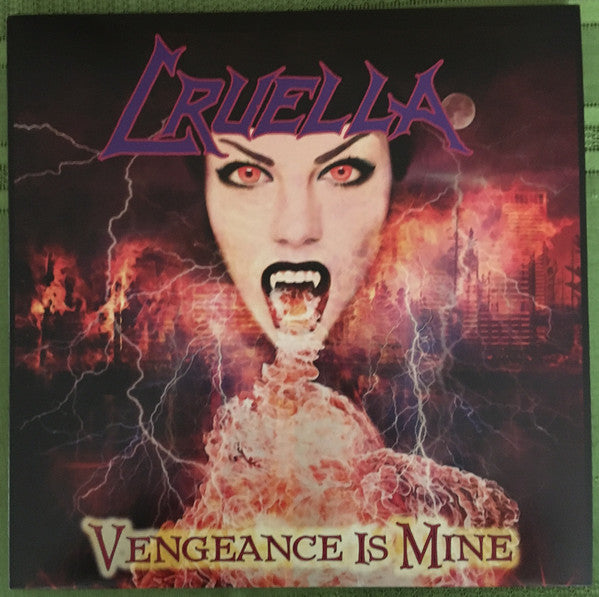 Cruella : Vengeance Is Mine (LP,Album,Numbered,Reissue,Remastered,Special Edition)