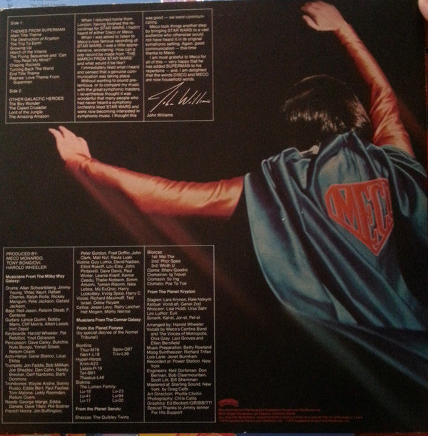 Meco Monardo : Superman And Other Galactic Heroes (LP,Album)