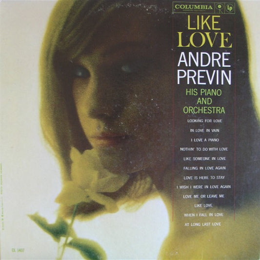 André Previn : Like Love (LP,Album,Mono)