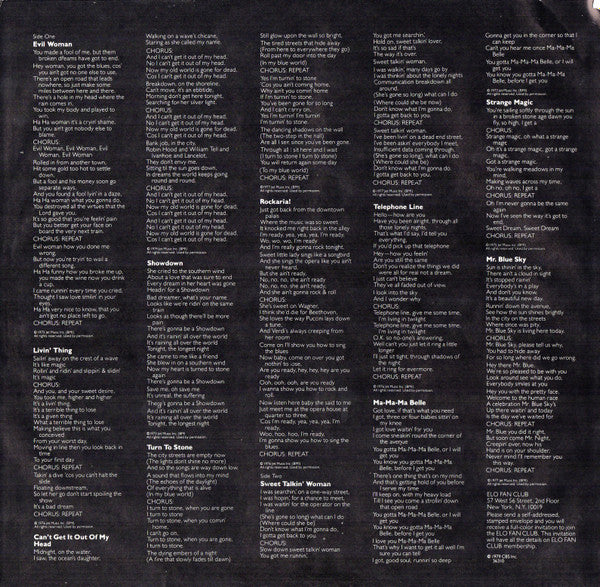 Electric Light Orchestra : ELO's Greatest Hits (LP,Compilation)