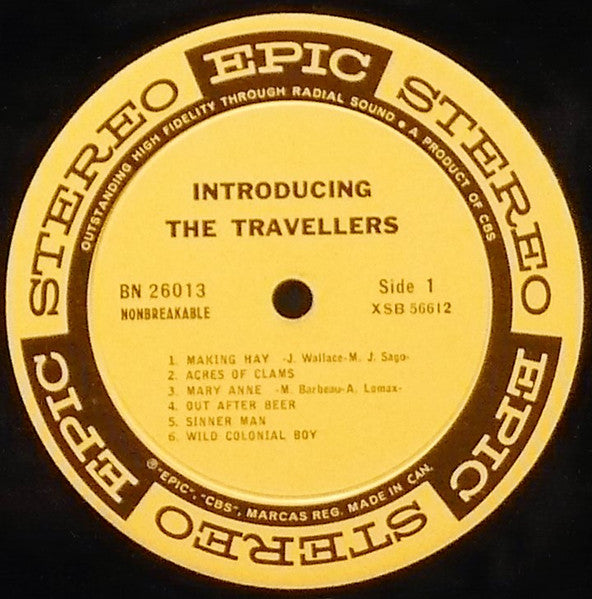 Travellers (4), The : Introducing The Travellers (LP,Album,Stereo)