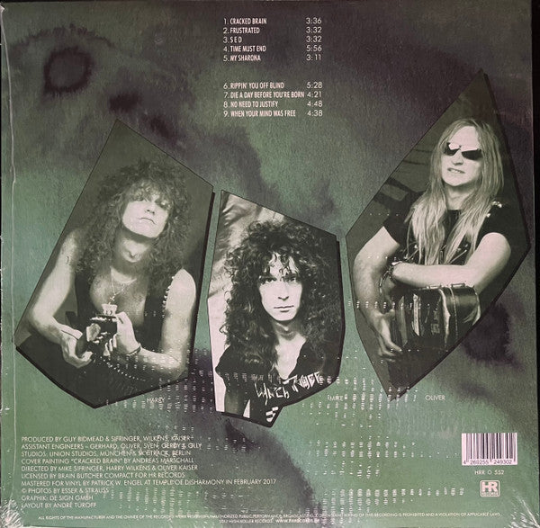 Destruction : Cracked Brain (LP,Album,Limited Edition,Reissue,Remastered,Stereo)
