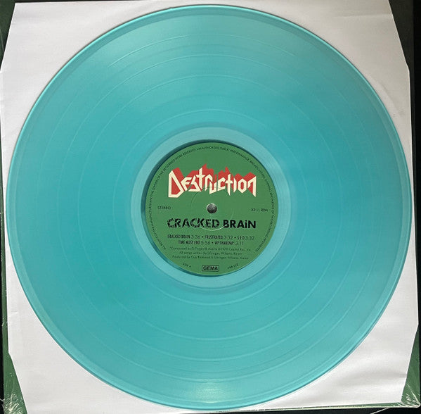 Destruction : Cracked Brain (LP,Album,Limited Edition,Reissue,Remastered,Stereo)