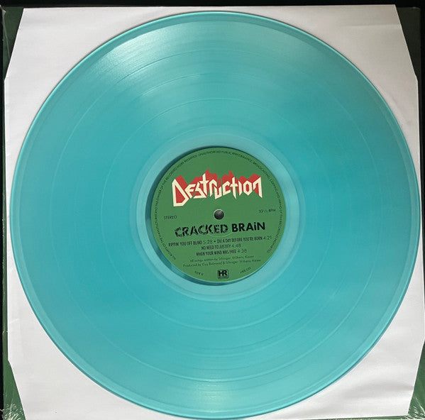 Destruction : Cracked Brain (LP,Album,Limited Edition,Reissue,Remastered,Stereo)