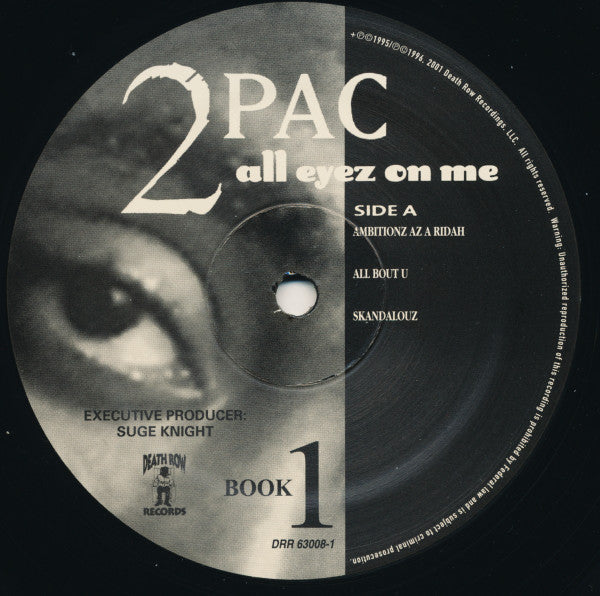 2Pac : All Eyez On Me (LP,Album,Reissue,Remastered)