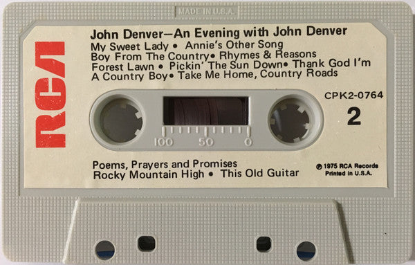 John Denver : An Evening With John Denver (Album)