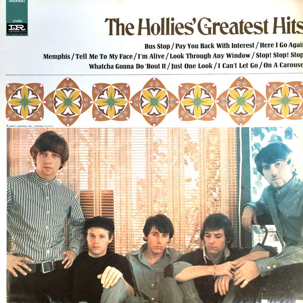 Hollies, The : The Hollies' Greatest Hits (LP,Compilation,Stereo)