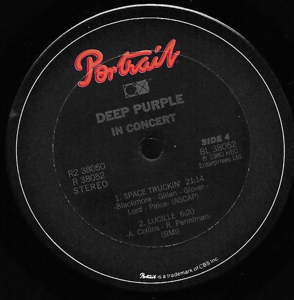 Deep Purple : In Concert (LP,Album,Reissue)