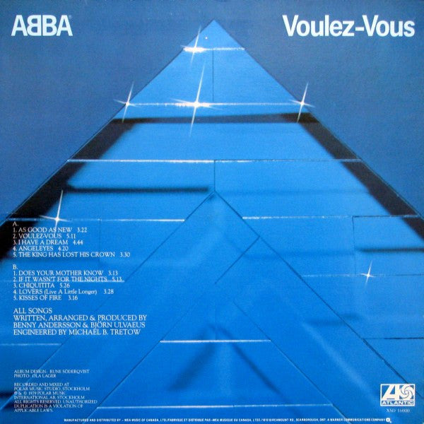 ABBA : Voulez-Vous (LP,Album)