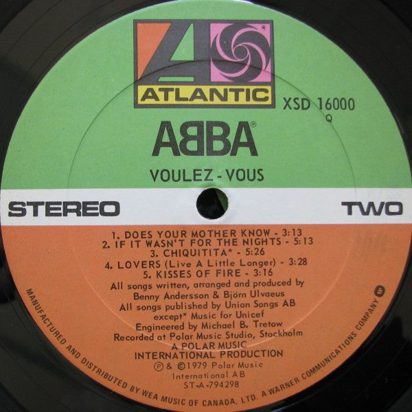 ABBA : Voulez-Vous (LP,Album)