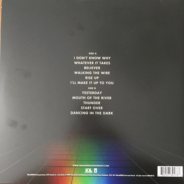 Imagine Dragons : Evolve (LP,Album)