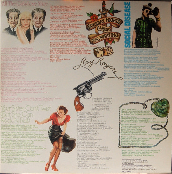 Elton John : Goodbye Yellow Brick Road (LP,Album)