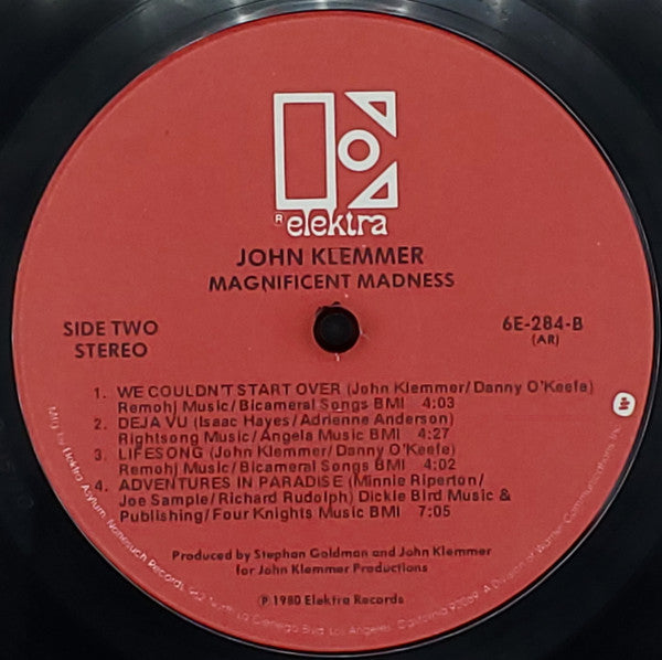John Klemmer : Magnificent Madness (LP,Album,Stereo)