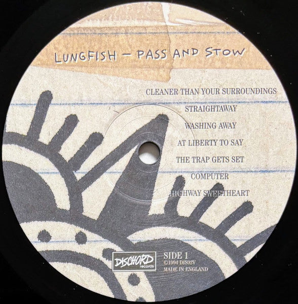 Lungfish : Pass And Stow (LP,Album)
