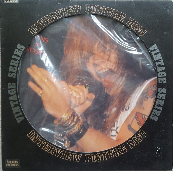 Guns N' Roses : Limited Edition Interview Picture Disc (LP,Limited Edition,Picture Disc,Unofficial Release)