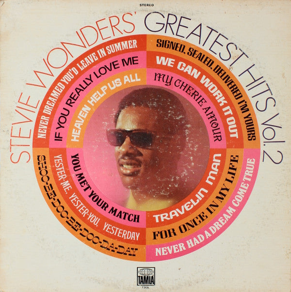 Stevie Wonder : Stevie Wonder's Greatest Hits Vol. 2 (LP,Compilation)