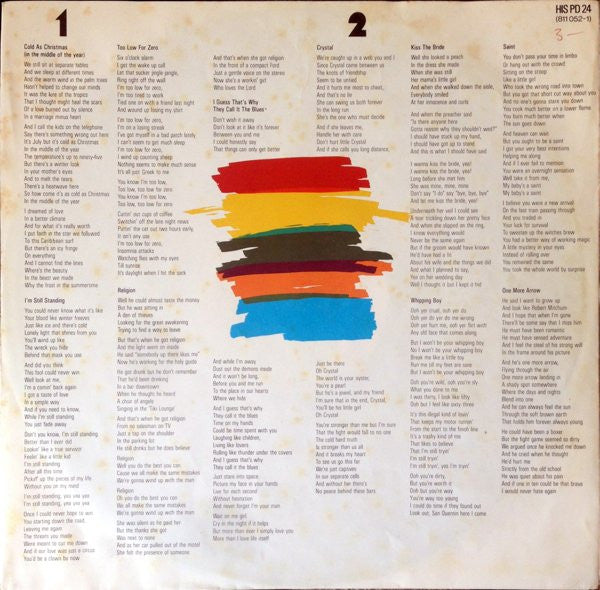 Elton John : Too Low For Zero (LP,Album,Stereo)