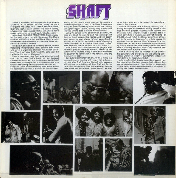 Isaac Hayes : Shaft (LP,Album,Stereo)
