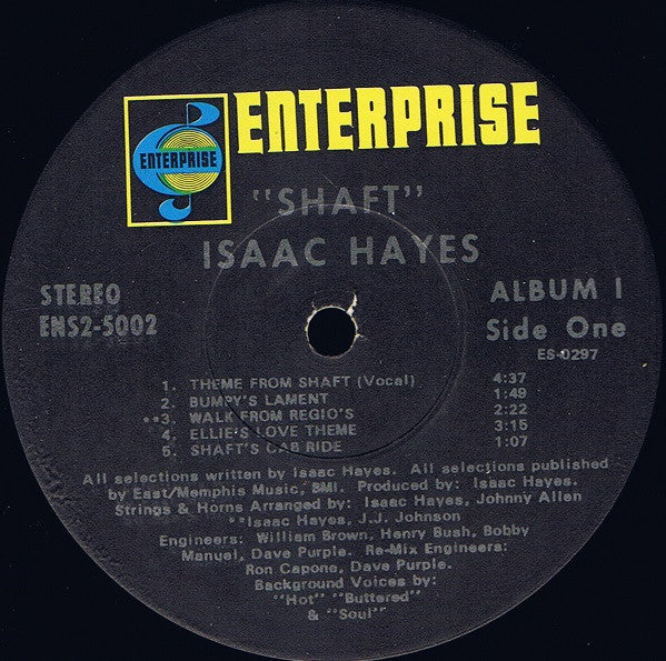 Isaac Hayes : Shaft (LP,Album,Stereo)