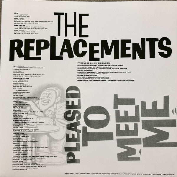 Replacements, The : Pleased To Meet Me (LP,Album,Reissue)