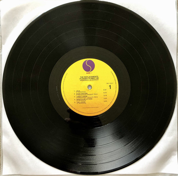 Replacements, The : Pleased To Meet Me (LP,Album,Reissue)