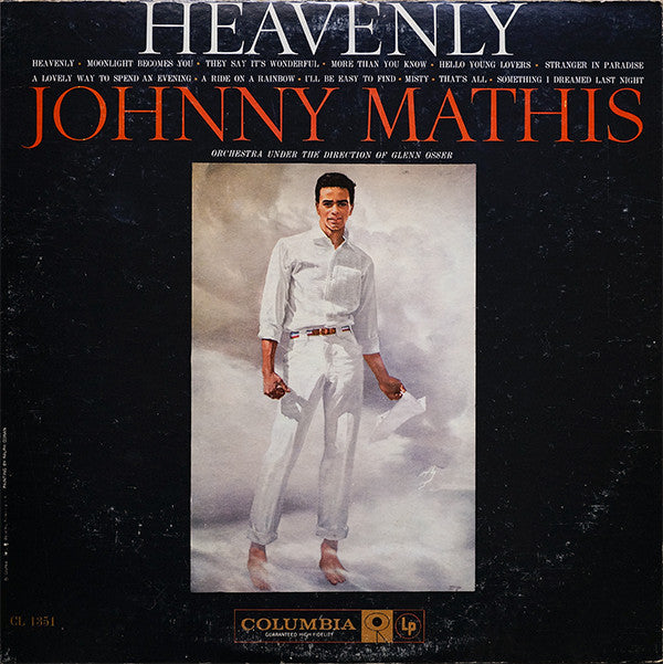 Johnny Mathis : Heavenly (LP,Album,Mono)