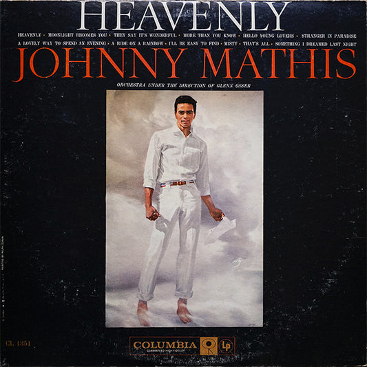 Johnny Mathis : Heavenly (LP,Album,Mono)