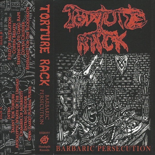 Torture Rack : Barbaric Persecution (Album,Repress)