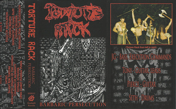Torture Rack : Barbaric Persecution (Album,Repress)
