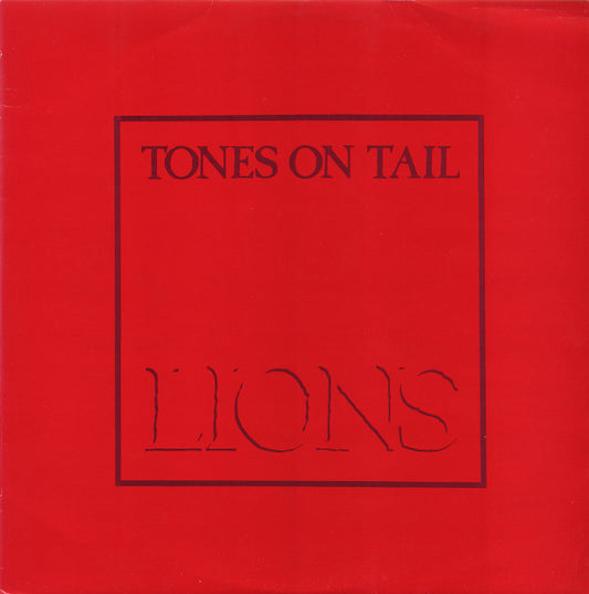 Tones On Tail : Lions / Go! (12",45 RPM,Single)