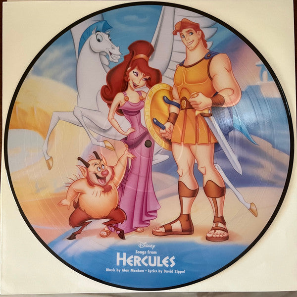 Alan Menken & David Zippel : Hercules (LP,Album,Picture Disc,Stereo)