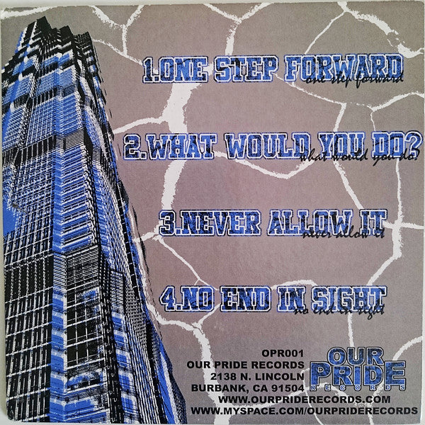 One Step Forward : Positive Thinking EP (7",EP)