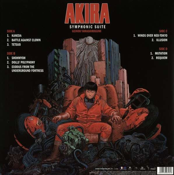 Geinoh Yamashirogumi : Akira Symphonic Suite (LP,Album,Reissue,Remastered)