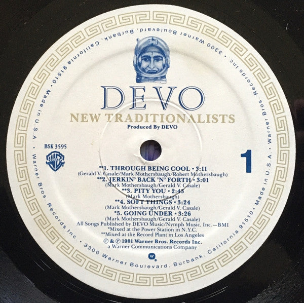 Devo : New Traditionalists (LP,Album,Stereo)