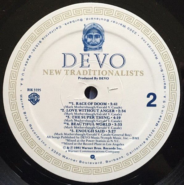 Devo : New Traditionalists (LP,Album,Stereo)