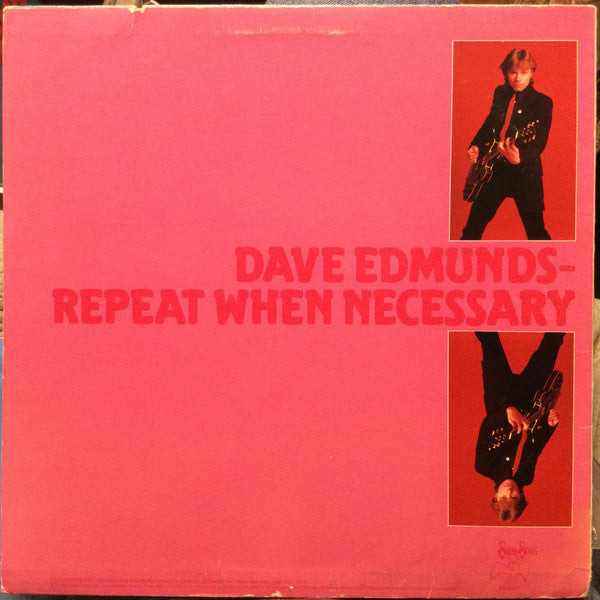 Dave Edmunds : Repeat When Necessary (LP,Album,Stereo)