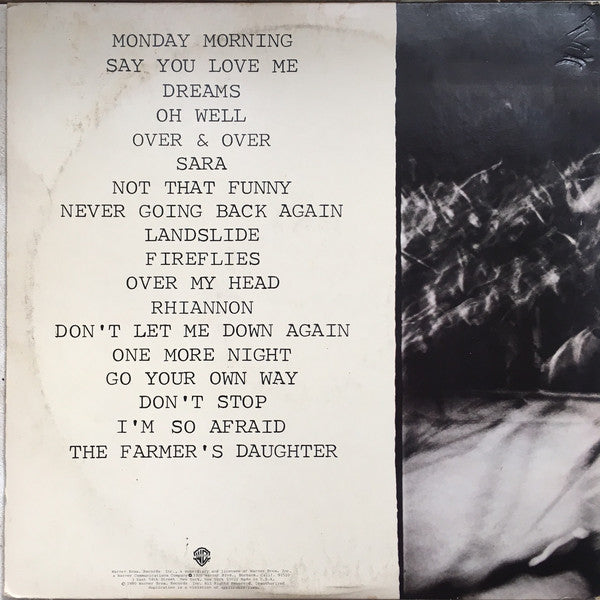 Fleetwood Mac : Fleetwood Mac Live (LP,Album)