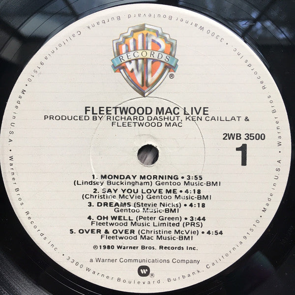 Fleetwood Mac : Fleetwood Mac Live (LP,Album)