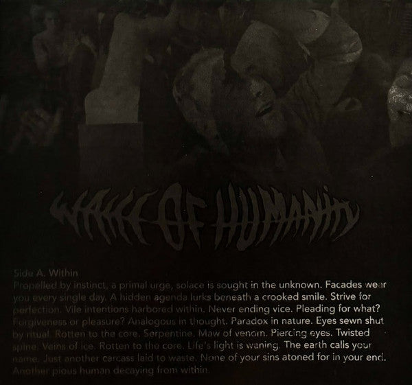 Wake Of Humanity : Grotesque Lie (7",33 ⅓ RPM)