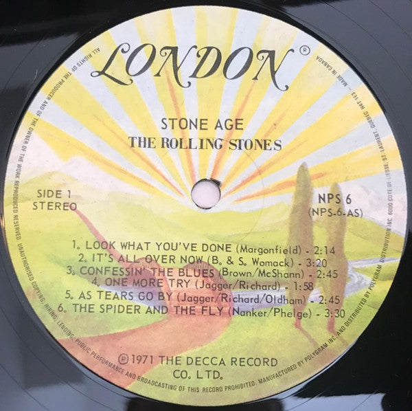 Rolling Stones, The : Stone Age (LP,Compilation)