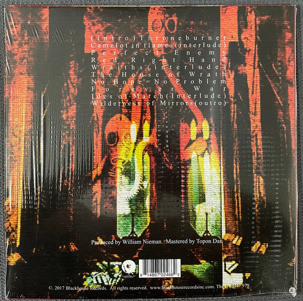 Cold Blooded (2) : Throneburner (LP,Limited Edition,Stereo)