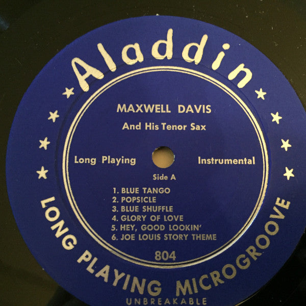 Maxwell Davis : And His Tenor Sax (LP,Compilation)