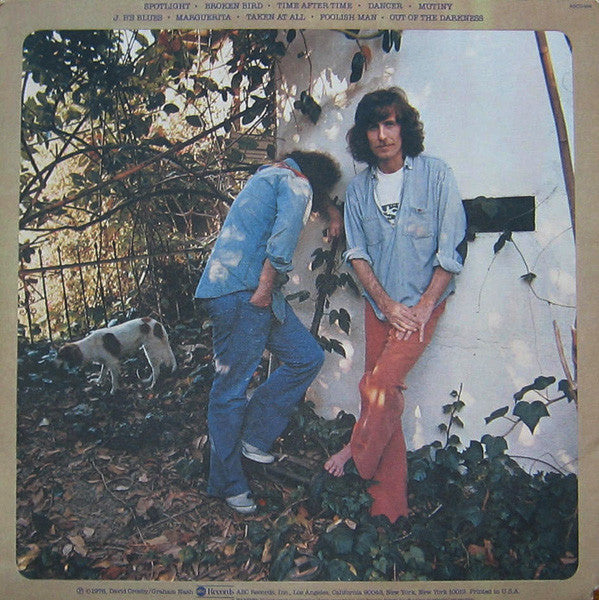 Crosby & Nash : Whistling Down The Wire (LP,Album,Stereo)