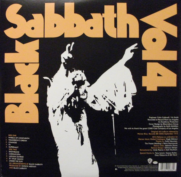 Black Sabbath : Black Sabbath Vol 4 (LP,Album,Reissue,Remastered)