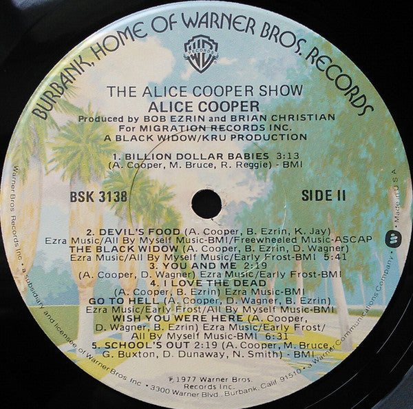 Alice Cooper (2) : The Alice Cooper Show (LP,Album)