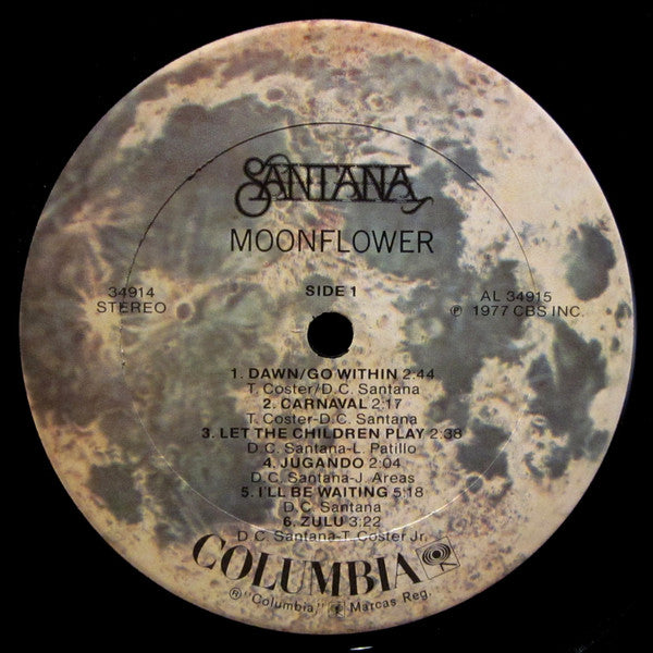 Santana : Moonflower (LP,Album,Stereo)