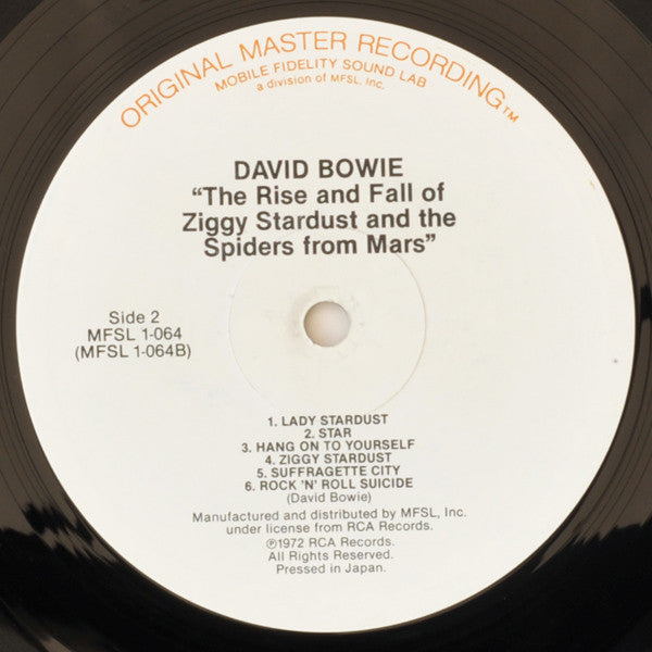 David Bowie : The Rise And Fall Of Ziggy Stardust And The Spiders From Mars (LP,Album,Limited Edition,Reissue,Remastered)