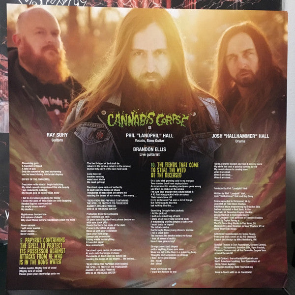Cannabis Corpse : Left Hand Pass (LP,Album,Limited Edition)