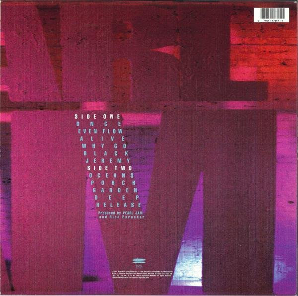 Pearl Jam : Ten (LP,Album)