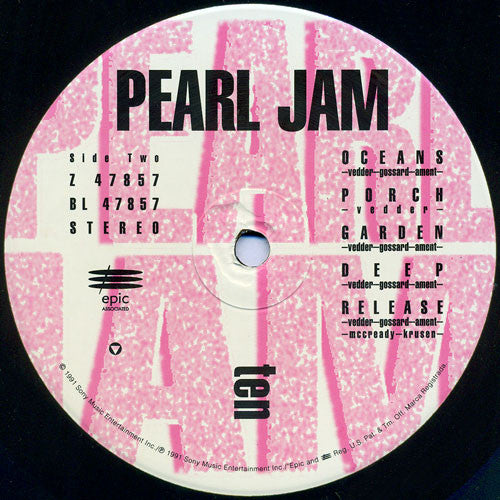 Pearl Jam : Ten (LP,Album)